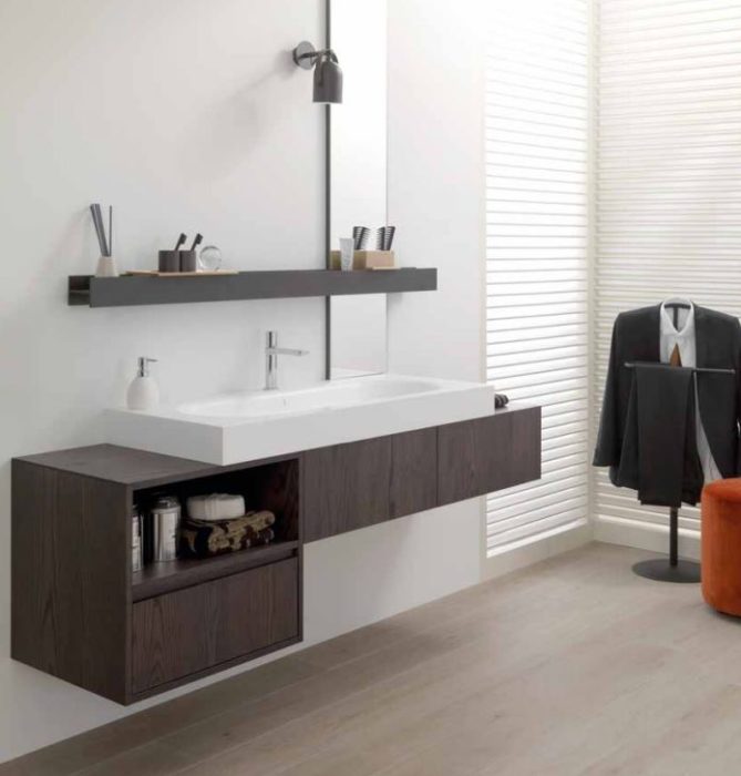 meuble salle de bain porcelanosa
