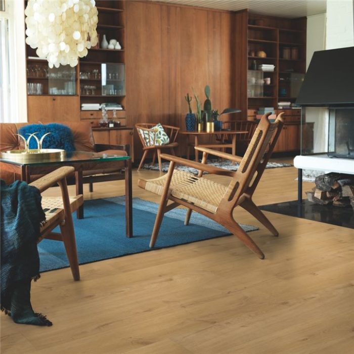 carrelage effet bois cuisine pergo